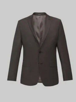 Borgio Marynarka Pertosa Brązowy Slim Fit
