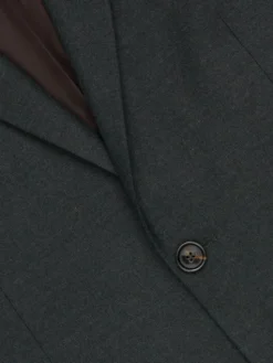 Borgio Marynarka zogno Zielony Slim Fit