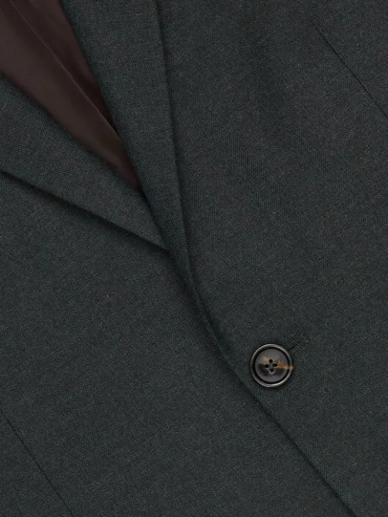 Borgio Marynarka zogno Zielony Slim Fit