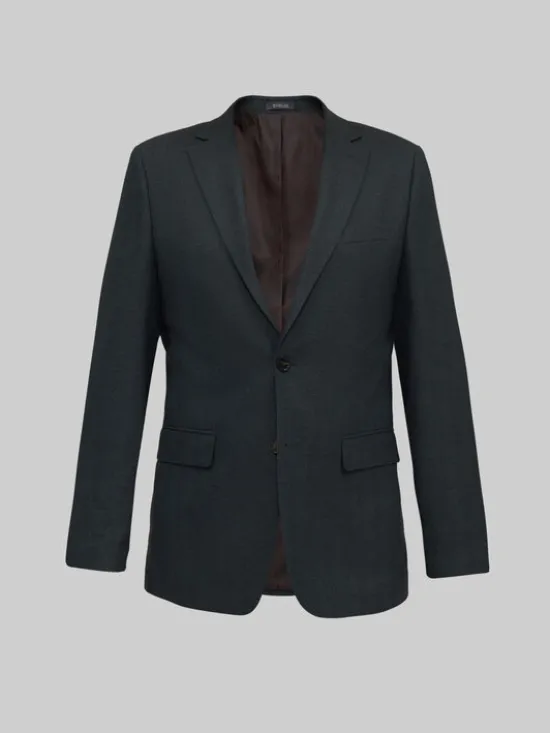 Borgio Marynarka zogno Zielony Slim Fit