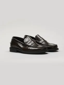 Borgio Mokasyny f309 brown Brązowy