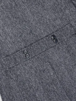 Borgio Płaszcz wełniany rivara_g1 Granatowy Slim Fit