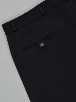 Borgio Spodnie garniturowe gavello_g Granatowy Slim Fit