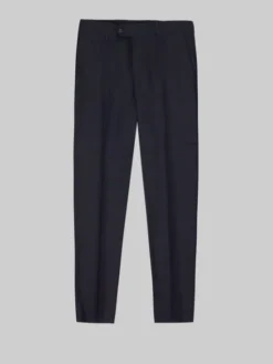 Borgio Spodnie garniturowe lambrate Granatowy Slim Fit