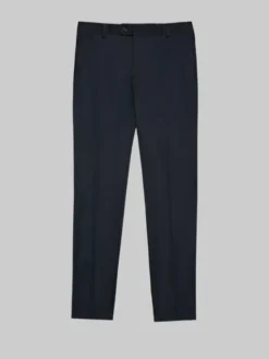 Borgio Spodnie garniturowe turro Granatowy Super Slim Fit