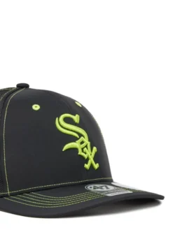 47 Brand Czapka z daszkiem MLB Chicago White Sox XRAY ’47 TRUCKER B-XRAYD06BBP Czarny