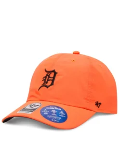 47 Brand Czapka z daszkiem MLB Detroit Tigers brrr ’47 CLEAN UP B-BRRRC09BBU Czerwony