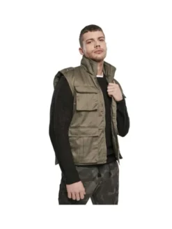 Brandit Kamizelka 4014.1.XL Zielony Regular Fit