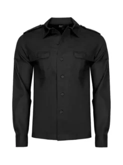 Brandit Koszula 4102.2 Czarny Regular Fit