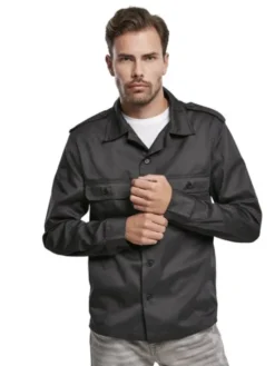 Brandit Koszula 4102.2 Czarny Regular Fit