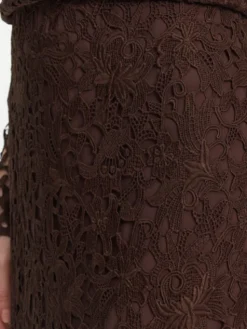Bruuns Bazaar Spódnica midi Sago Joanelle BBW4518 Brązowy Regular Fit