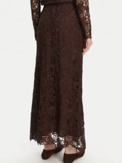 Bruuns Bazaar Spódnica midi Sago Joanelle BBW4518 Brązowy Regular Fit