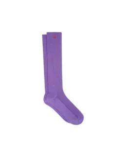 B SIDES Podkolanówki MERINO UNISEX Fioletowy