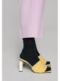 B SIDES Skarpety długie MERINO UNISEX Szary