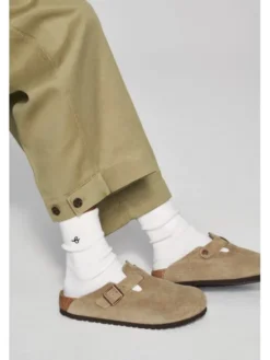 B SIDES Skarpety długie MERINO UNISEX Biały