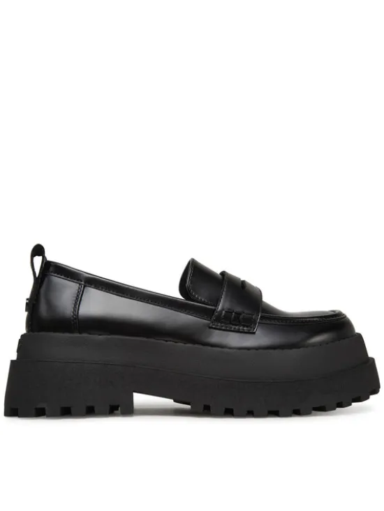 Buffalo Loafersy Pluto Loafer 1624086 Czarny