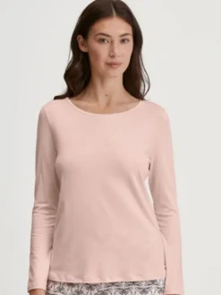 Calida Koszulka piżamowa 15696 Różowy Regular Fit