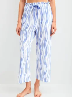 Calida Spodnie piżamowe 28424 Biały Comfortable Fit