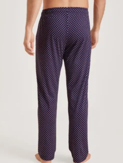 Calida Spodnie piżamowe 29384 Granatowy Comfortable Fit