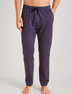 Calida Spodnie piżamowe 29384 Granatowy Comfortable Fit