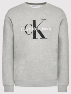Calvin Klein Jeans Bluza J30J320933 Szary Regular Fit