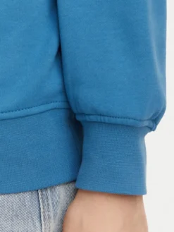 Calvin Klein Jeans Bluza Monologo LV047B234G Niebieski Relaxed Fit