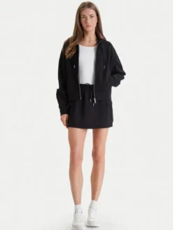 Calvin Klein Jeans Bluza Monogram LV047F208G Czarny Relaxed Fit