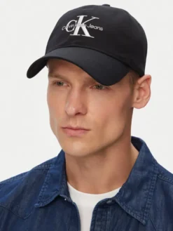 Calvin Klein Jeans Czapka z daszkiem LV04G5004G Czarny