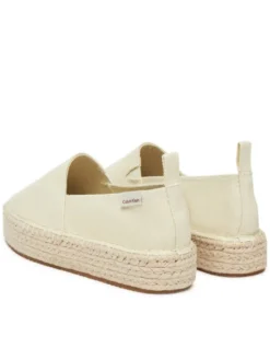 Calvin Klein Jeans Espadryle Platform Espadrille Ml Cs YW0YW01871 Beżowy