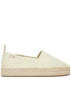 Calvin Klein Jeans Espadryle Platform Espadrille Ml Cs YW0YW01871 Beżowy