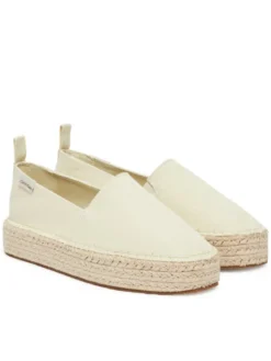 Calvin Klein Jeans Espadryle Platform Espadrille Ml Cs YW0YW01871 Beżowy