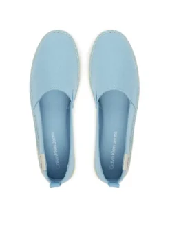 Calvin Klein Jeans Espadryle Platform Espadrille Ml Cs YW0YW01871 Błękitny