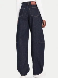 Calvin Klein Jeans Jeansy Extreme LV047D701G Granatowy Barrel Fit