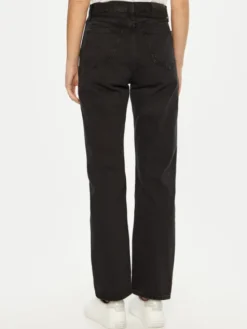 Calvin Klein Jeans Jeansy J20J224505 Czarny Straight Fit