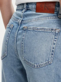 Calvin Klein Jeans Jeansy LV047B914G Niebieski Straight Fit