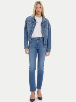 Calvin Klein Jeans Jeansy LV047C779G Niebieski Slim Fit