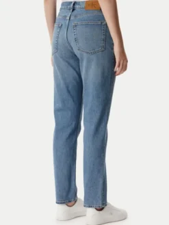 Calvin Klein Jeans Jeansy LV047F951G Niebieski Mom Fit
