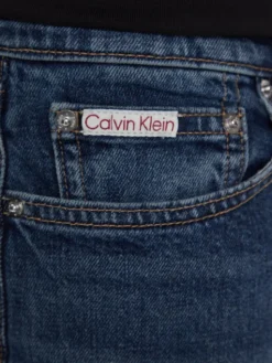 Calvin Klein Jeans Jeansy LV04LB782G Niebieski Straight Fit