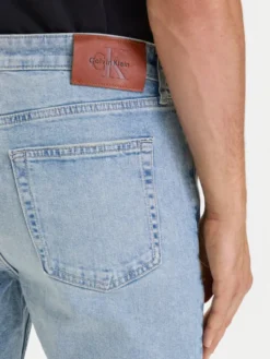Calvin Klein Jeans Jeansy LV04RH728G Niebieski jasny Taper Fit