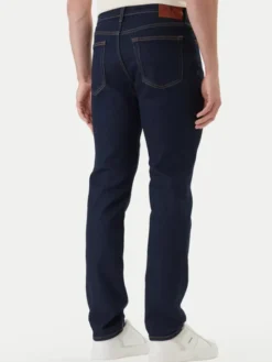 Calvin Klein Jeans Jeansy LV04RF757G Granatowy Slim Fit
