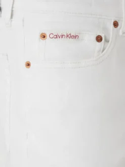 Calvin Klein Jeans Jeansy LV04RF751G Écru Slim Fit