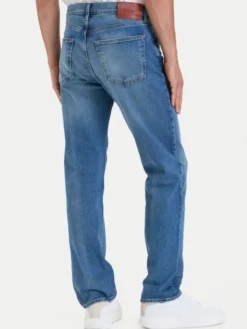 Calvin Klein Jeans Jeansy LV04RH743G Niebieski Straight Fit