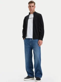 Calvin Klein Jeans Jeansy LV04RH746G Niebieski Baggy Fit