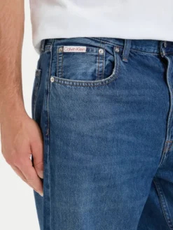 Calvin Klein Jeans Jeansy LV04RH746G Niebieski Baggy Fit