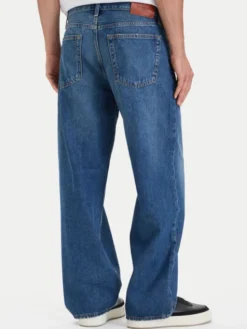 Calvin Klein Jeans Jeansy LV04RH746G Niebieski Baggy Fit