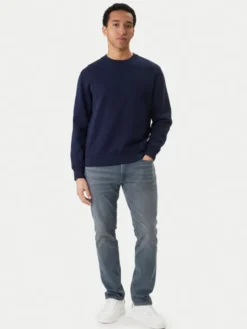 Calvin Klein Jeans Jeansy LV04RF700G Szary Slim Fit