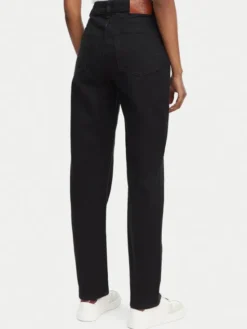 Calvin Klein Jeans Jeansy New Mom Jean LV047D843G Czarny Mom Fit