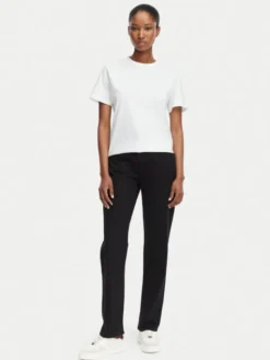 Calvin Klein Jeans Jeansy New Mom Jean LV047D843G Czarny Mom Fit