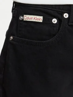Calvin Klein Jeans Jeansy New Mom Jean LV047D843G Czarny Mom Fit