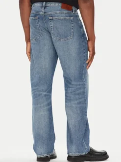 Calvin Klein Jeans Jeansy 90s LV04RC761G Niebieski Straight Fit